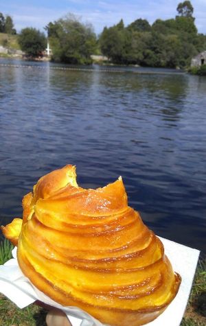 Vegan croissant. 5*!!! at Café Flávio in Braga