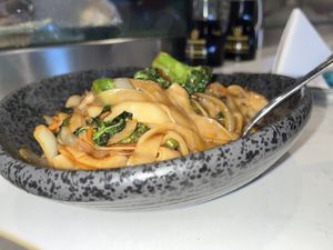 Drunken noodles  at Mak's Asian Kitchen & Sushi in Fort Myers