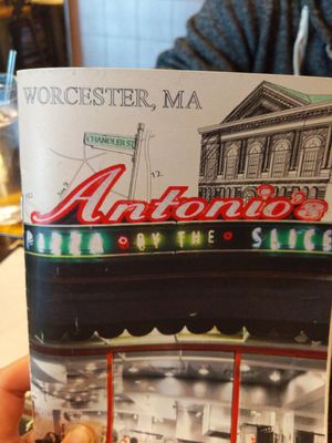  at Antonio's Pizza By The Slice in Worcester