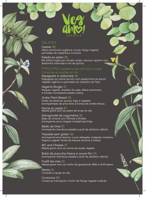 Saladas e principais at Vegamo in Sao Paulo