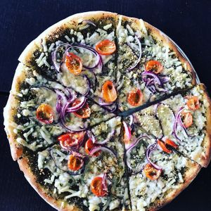 Pizza at Jane's Pizzeria in Fountain Valley