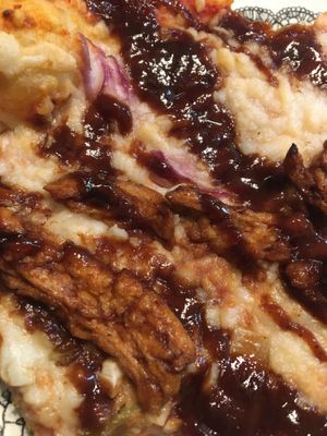 Barbecue “chicken”  at Jane's Pizzeria in Fountain Valley