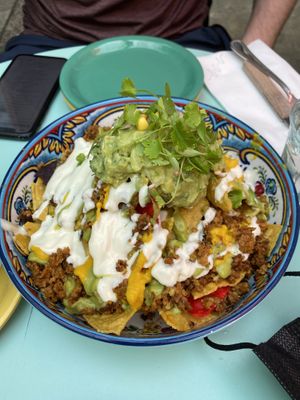 Nachos at Jajaja Mexicana - West Village in New York City