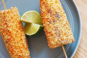 Mexican Street Corn at Jajaja Mexicana - West Village in New York City