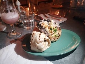 Burrito at Jajaja Mexicana - West Village in New York City
