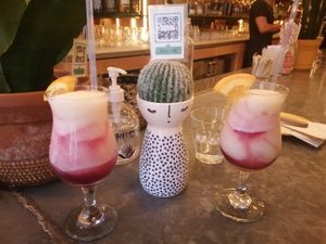 Cocktails at Jajaja Mexicana - West Village in New York City