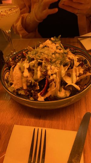 Nachos with guac  at Jajaja Mexicana - West Village in New York City