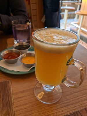 Seasonal pear & tequila drink at Jajaja Mexicana - West Village in New York City