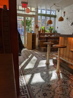 Dining area at Jajaja Mexicana - West Village in New York City