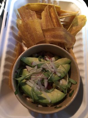 
Hearts of palm ceviche   at Jajaja Mexicana - West Village in New York City
