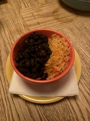 Side of Rice and Beans  at Jajaja Mexicana - West Village in New York City