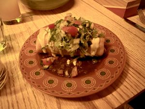 Chimichangaa  at Jajaja Mexicana - West Village in New York City