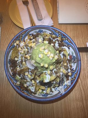 Nachos with better lighting😉  at Jajaja Mexicana - West Village in New York City