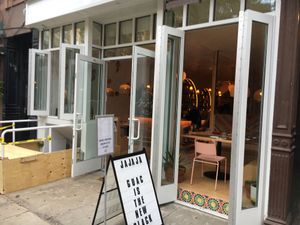 Entrance to Jajaja at Jajaja Mexicana - West Village in New York City