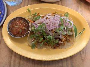 Barbacoa tacos  at Jajaja Mexicana - West Village in New York City