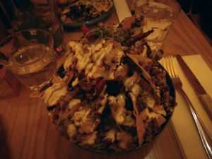 Nachos at Jajaja Mexicana - West Village in New York City