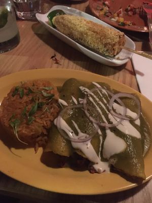 Enchiladas  at Jajaja Mexicana - West Village in New York City