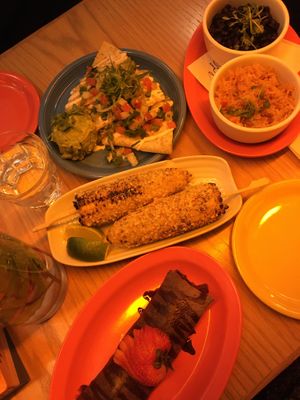 PLEASE TRY THIS CORN!!!!!  at Jajaja Mexicana - West Village in New York City