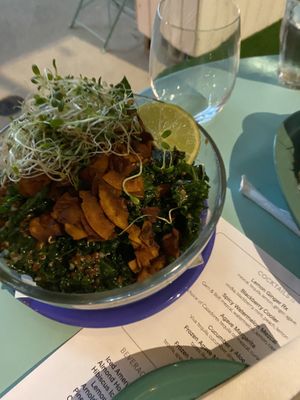 Kale bowl at Jajaja Mexicana - West Village in New York City