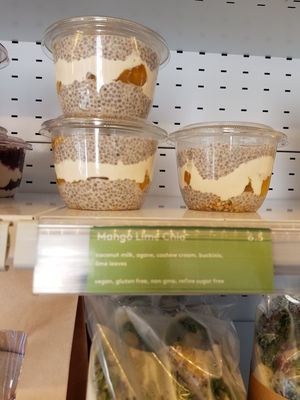 Mango Lime Chia Pudding at Mood Food in Carlton