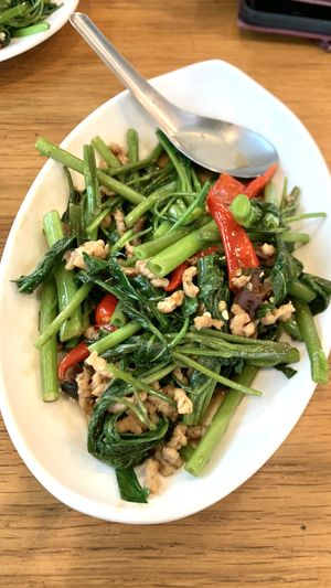 Puck-boon, tasty  at Veggie House - บ้านเจ in Pathum Thani