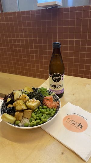 Teriyaki bowl  at Nosh in Melbourne