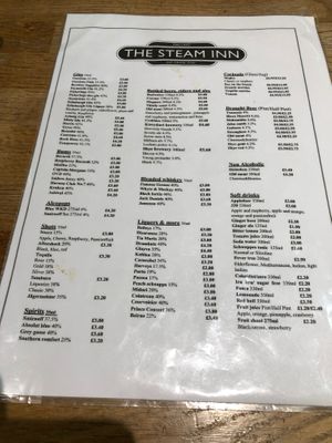  at Steam Inn in Mallaig