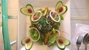 #tbt: Japanese salad at Loving Hut - Bang Kholaem in Bangkok