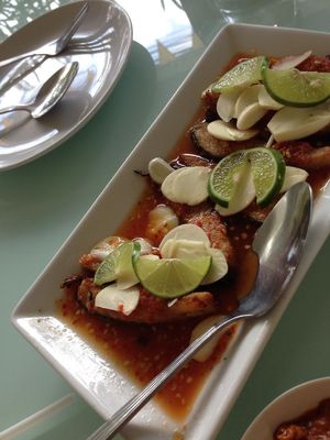 Sweet and sour as in 'praew waan' at Loving Hut - Bang Kholaem in Bangkok