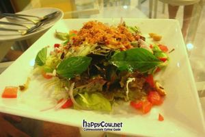 Burmese special salad at Loving Hut - Bang Kholaem in Bangkok
