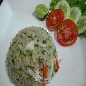 Vegan crab fried rice at Loving Hut - Bang Kholaem in Bangkok