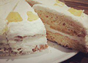 Pineapple coco tart at 24grad in Hannover