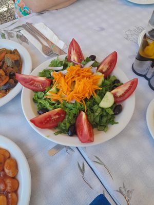 Mixed salad at Adonis in Kefalonia