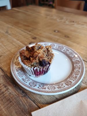 Breakfast muffin at This Must Be The Place in Westport