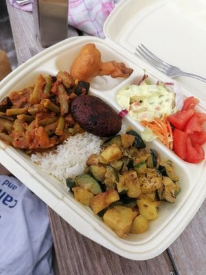 Take away student's lunch :) at Restavracija Mandala in Ljubljana