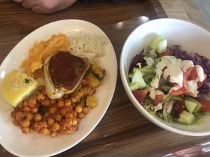 lunch at Restavracija Mandala in Ljubljana