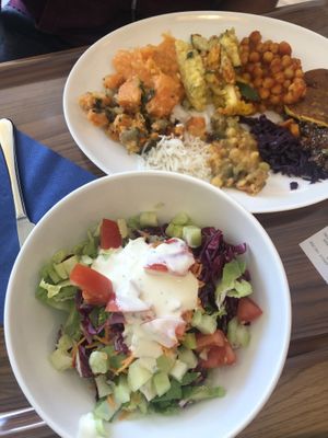 lunch at Restavracija Mandala in Ljubljana