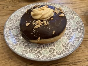 Peanut butter at VegAmazing Doughnuts in Madrid