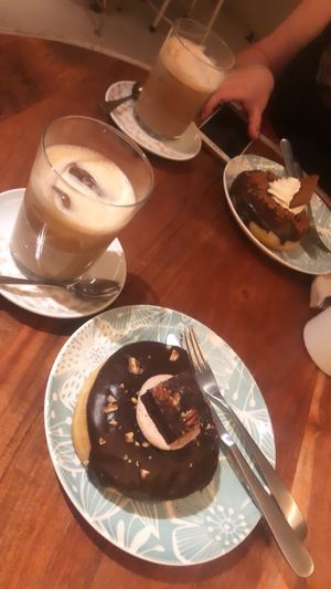 Brownie at VegAmazing Doughnuts in Madrid