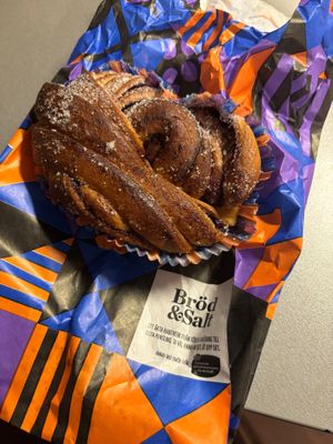 Blueberry roll at Bröd & Salt - Gamla Stan in Stockholm