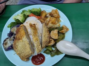  at Yǒng Yuán Sùshí 永緣素食 in Taipei