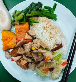  at Yǒng Yuán Sùshí 永緣素食 in Taipei