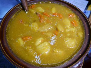 vegan curry at Yǒng Yuán Sùshí 永緣素食 in Taipei