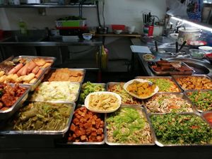 Everything was so fresh at Yǒng Yuán Sùshí 永緣素食 in Taipei