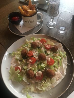 Falafel  at Arresten in Andenes