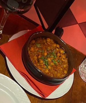 Chickpea Curry   at Ramayana Cafe in Sinaia