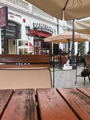   at Ramayana Cafe in Sinaia