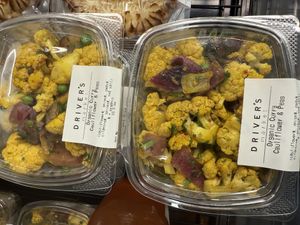 Packaged veggies  at Driver's Market in Sausalito