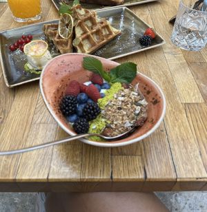 For vegan breaky call them day earlier  at Ciri Biri Bela in Split