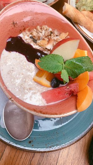 Porridge with nuts, berries and other fruits (vegan too) at Ciri Biri Bela in Split